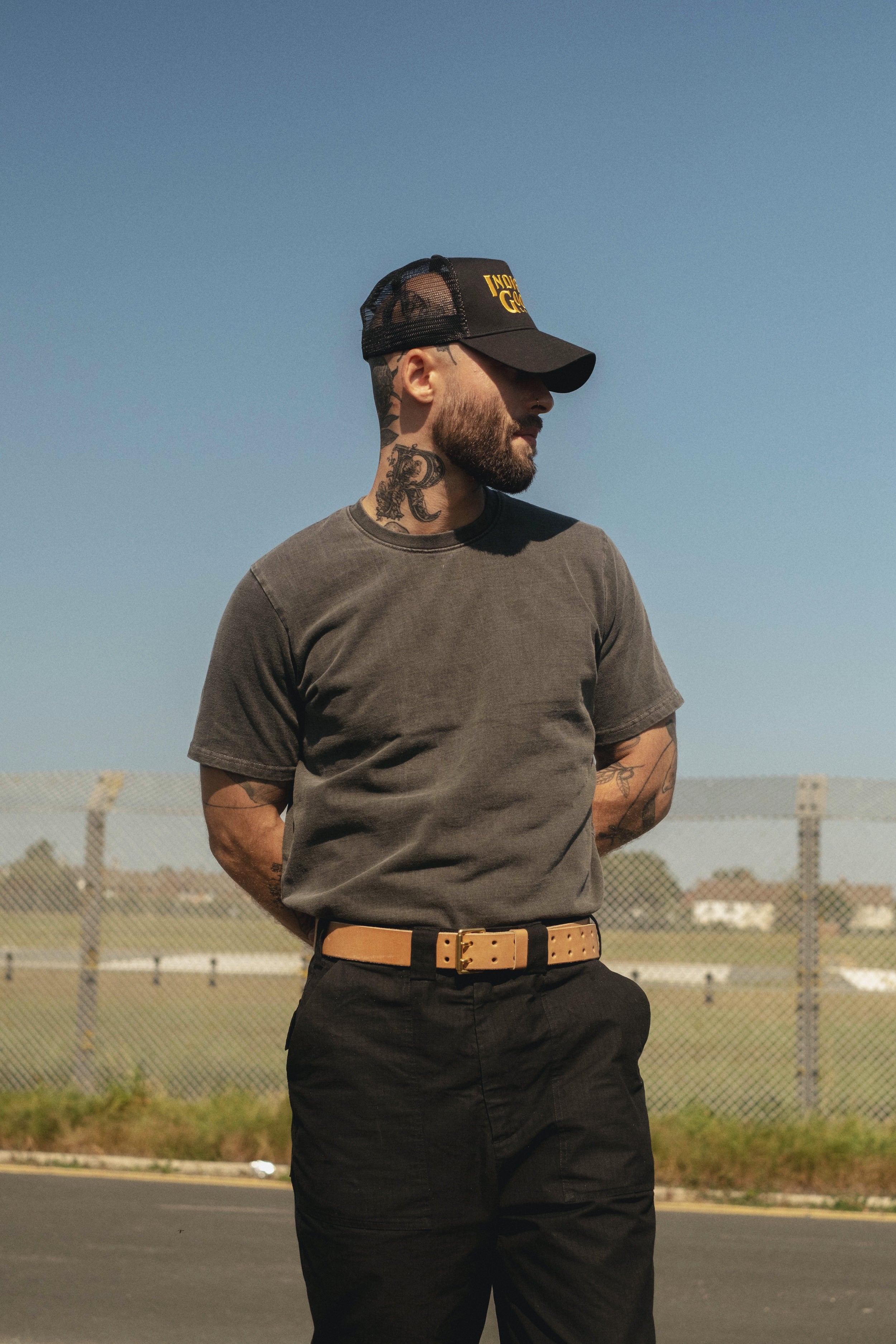 LIFETIME LEATHER BELT - OAK BARK TANNED