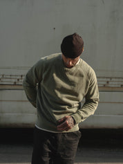 English Sweatshirt - Green Tropic