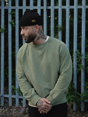 English Sweatshirt - Green Tropic