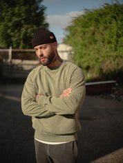 English Sweatshirt - Green Tropic