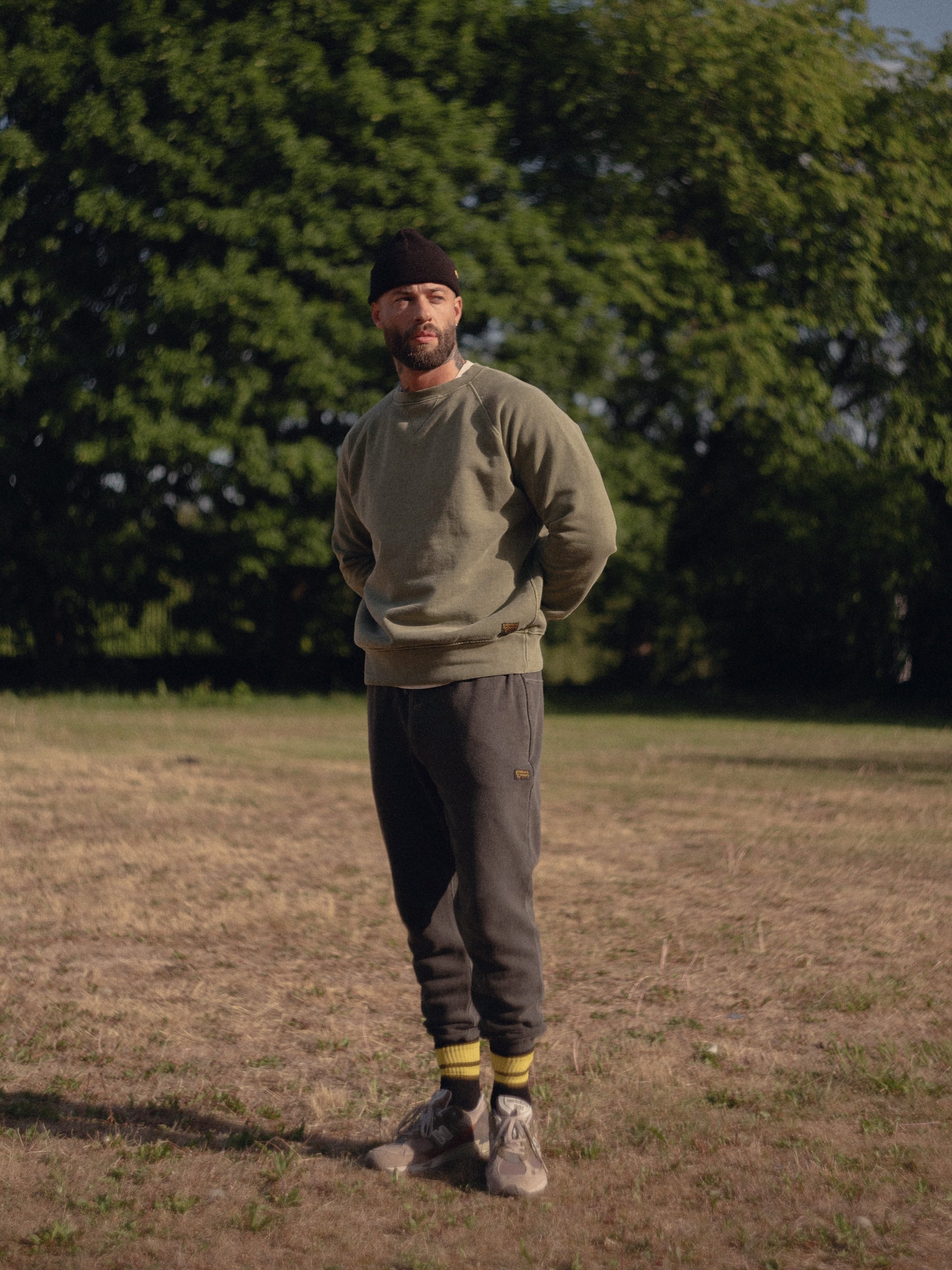 English Sweatshirt - Green Tropic