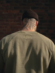 English Sweatshirt - Green Tropic