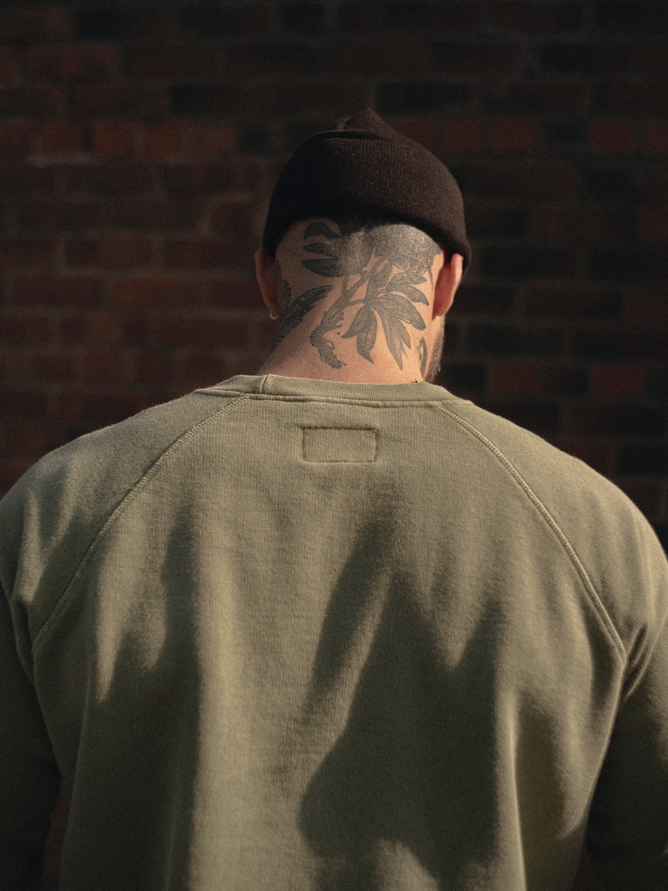 English Sweatshirt - Green Tropic