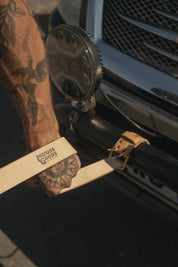 LIFETIME LEATHER BELT - OAK BARK TANNED