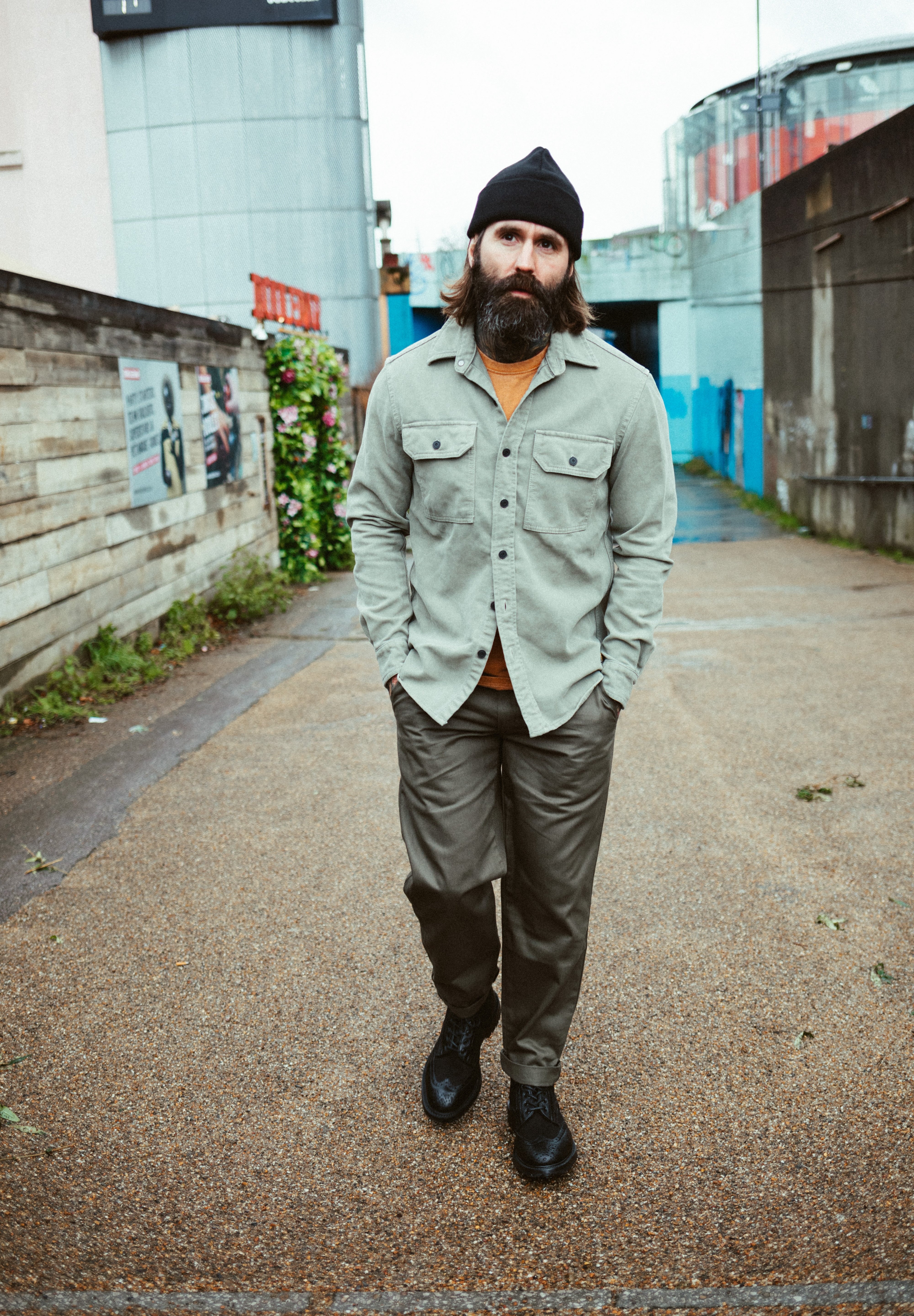 Assault Overshirt- Vintage Dye Putty