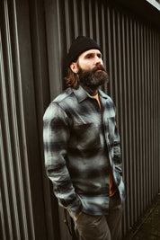 Bronson Shirt- Green Flannel Check