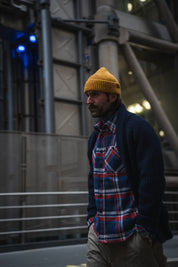 Bronson Shirt- Red/White Flannel Check