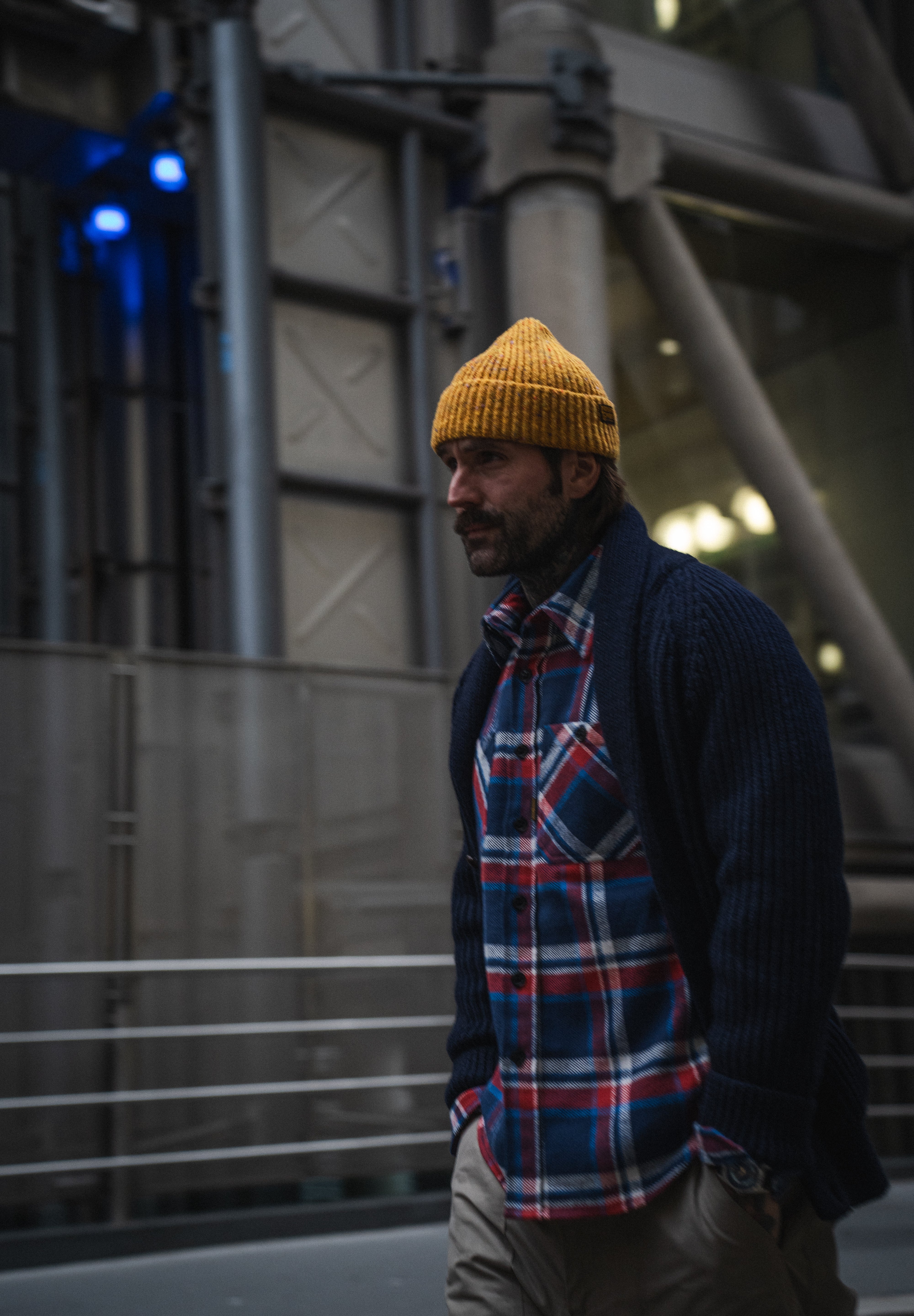 Bronson Shirt- Red/White Flannel Check