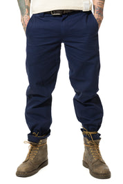English Worker Trouser - Navy Cotton Twill