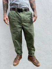 Loose Fatigue - Jungle Green Weathered Cotton