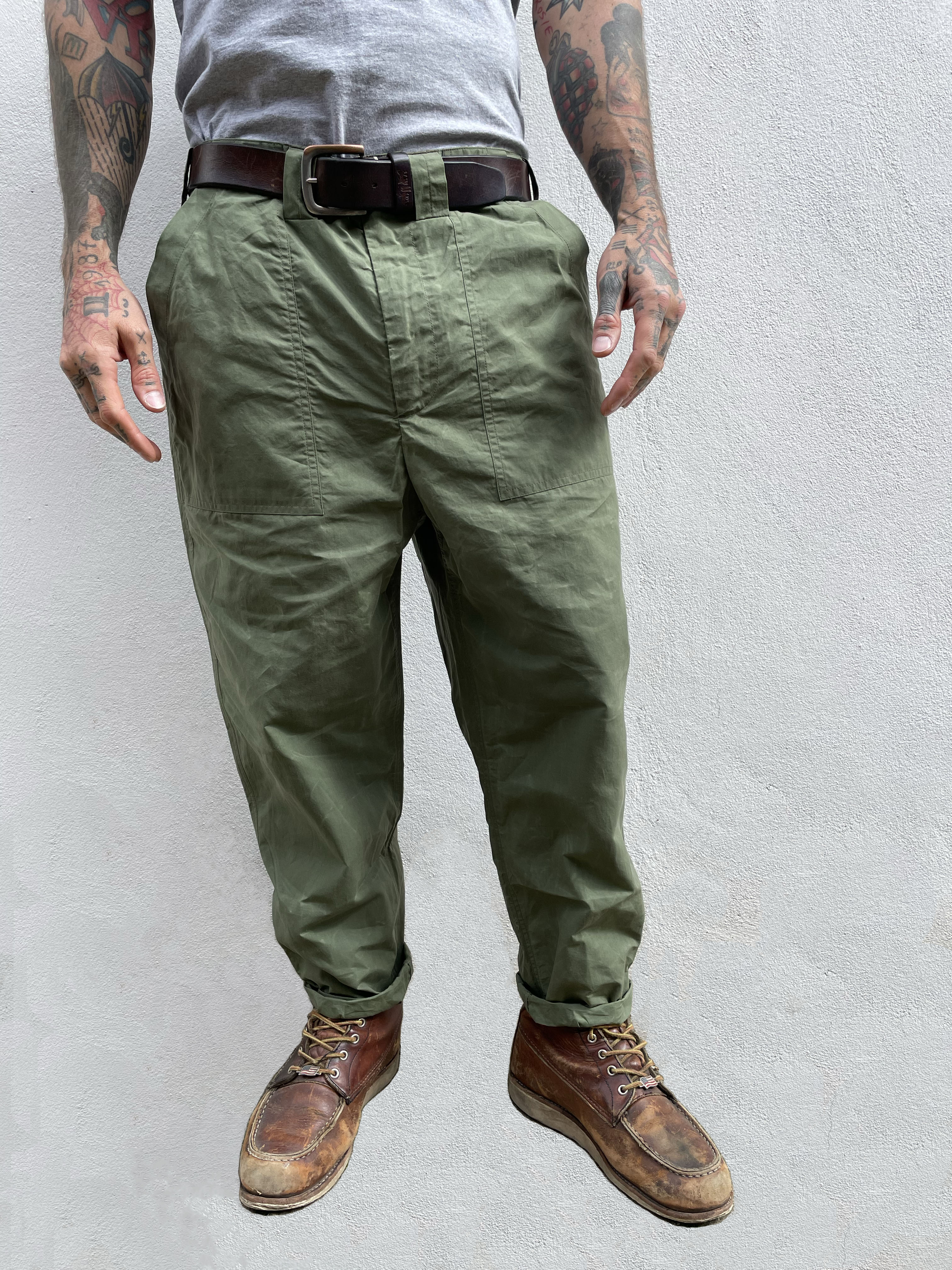 Loose Fatigue - Jungle Green Weathered Cotton