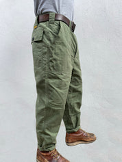 Loose Fatigue - Jungle Green Weathered Cotton