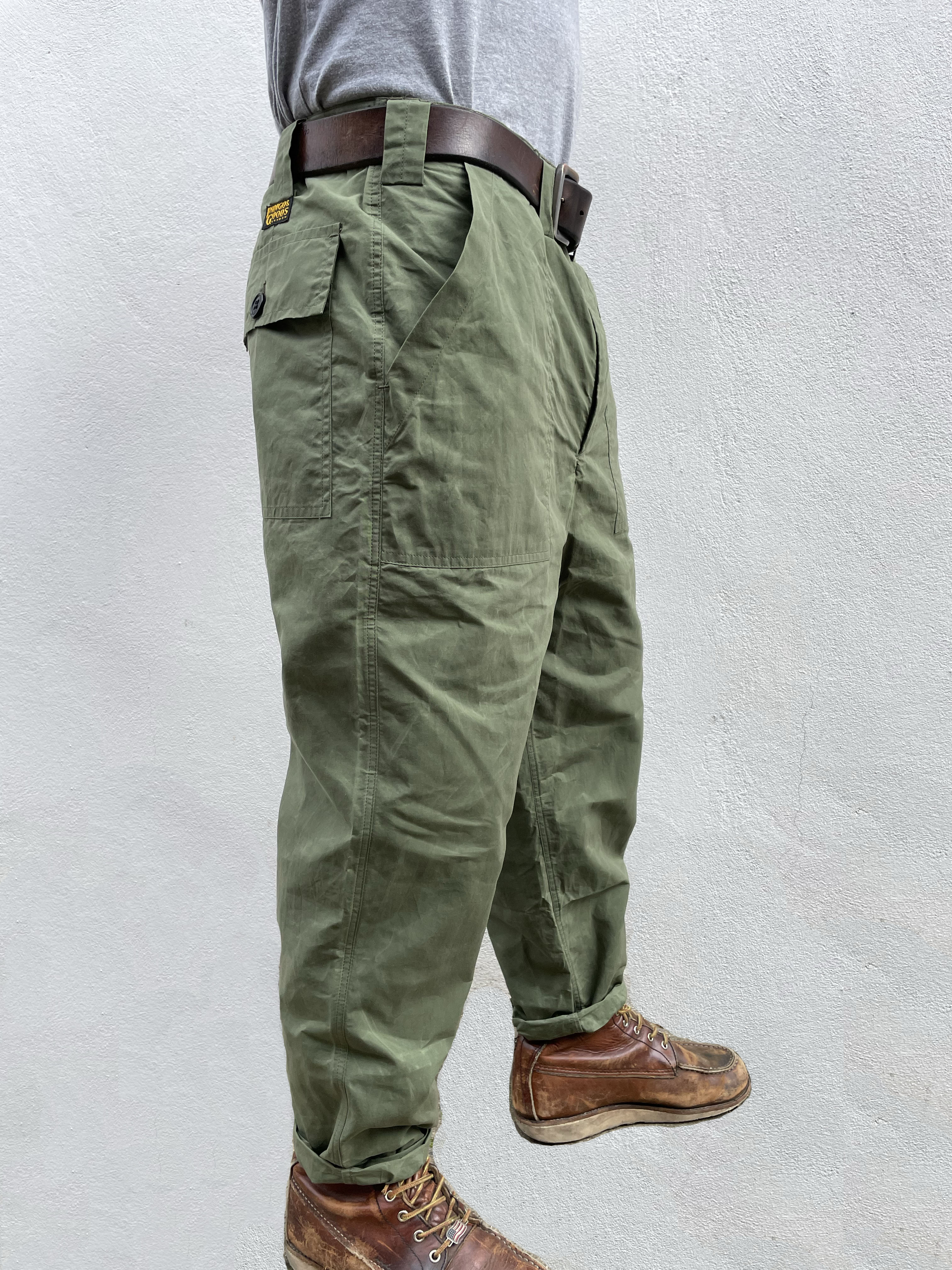 Loose Fatigue - Jungle Green Weathered Cotton