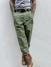 Loose Fatigue - Jungle Green Weathered Cotton