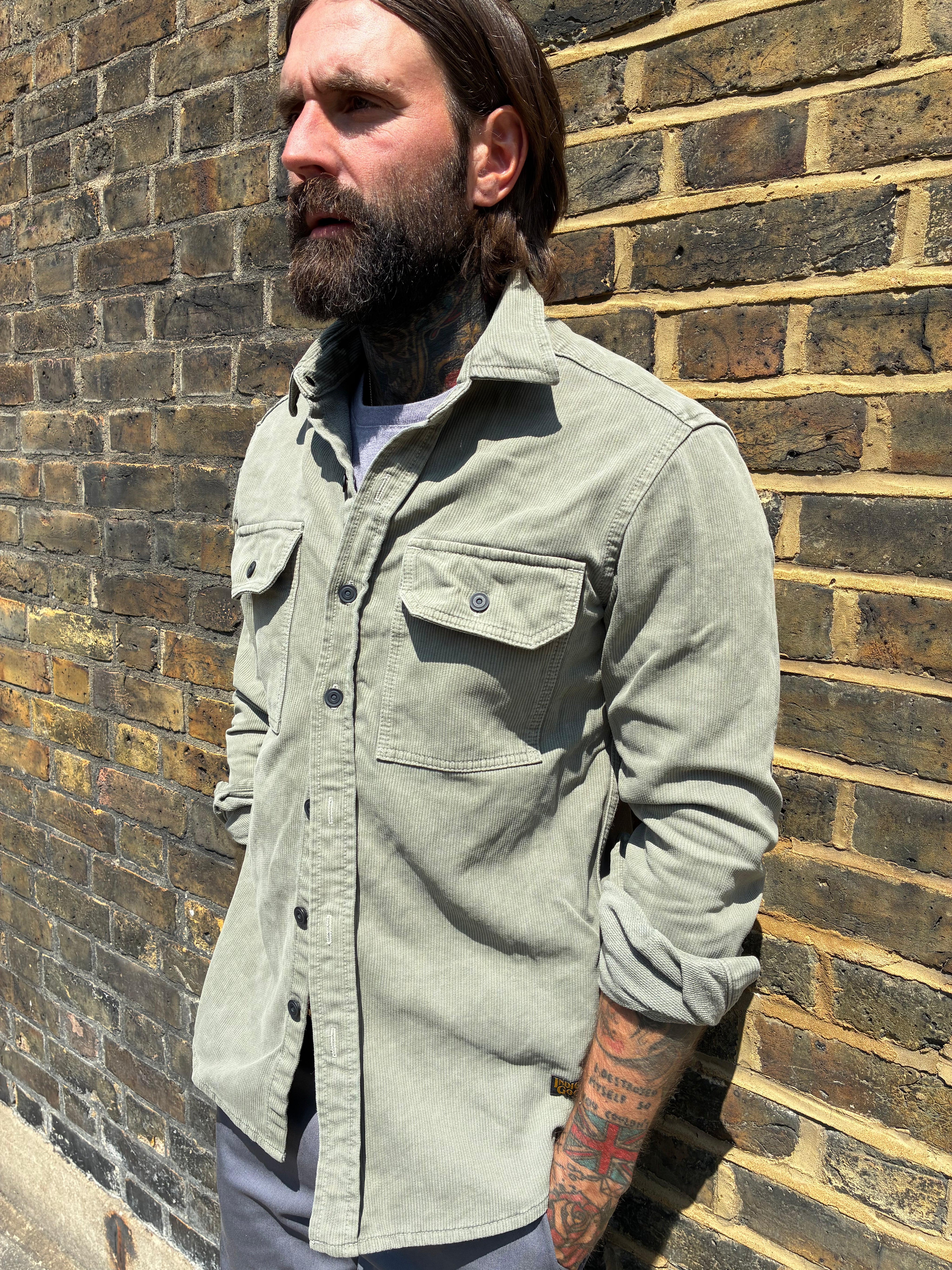 Assault Overshirt- Vintage Dye Putty