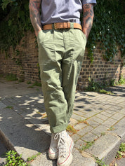 Loose Fatigue - Jungle Green Weathered Cotton