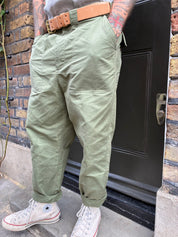 Loose Fatigue - Jungle Green Weathered Cotton