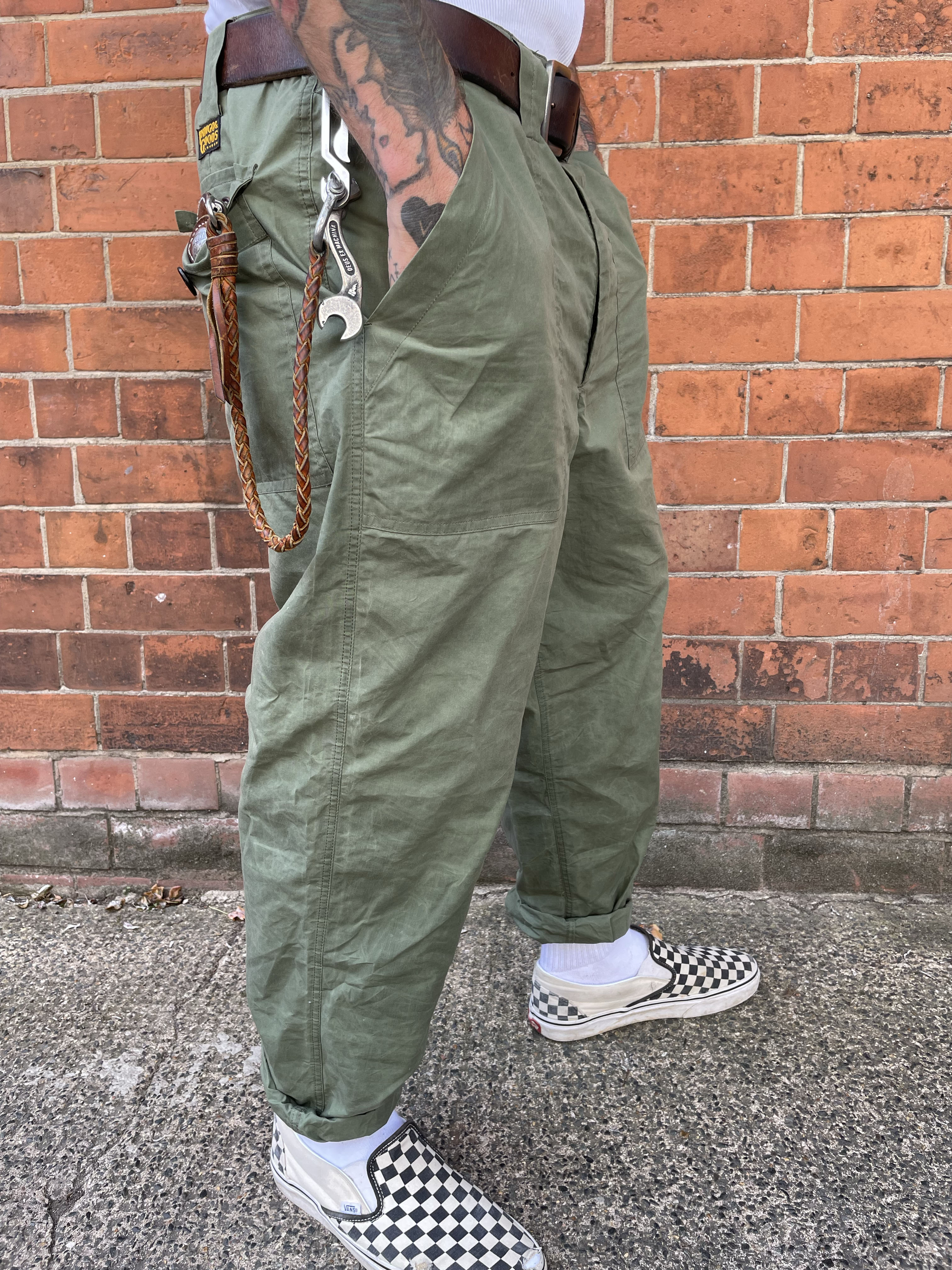 Loose Fatigue - Jungle Green Weathered Cotton