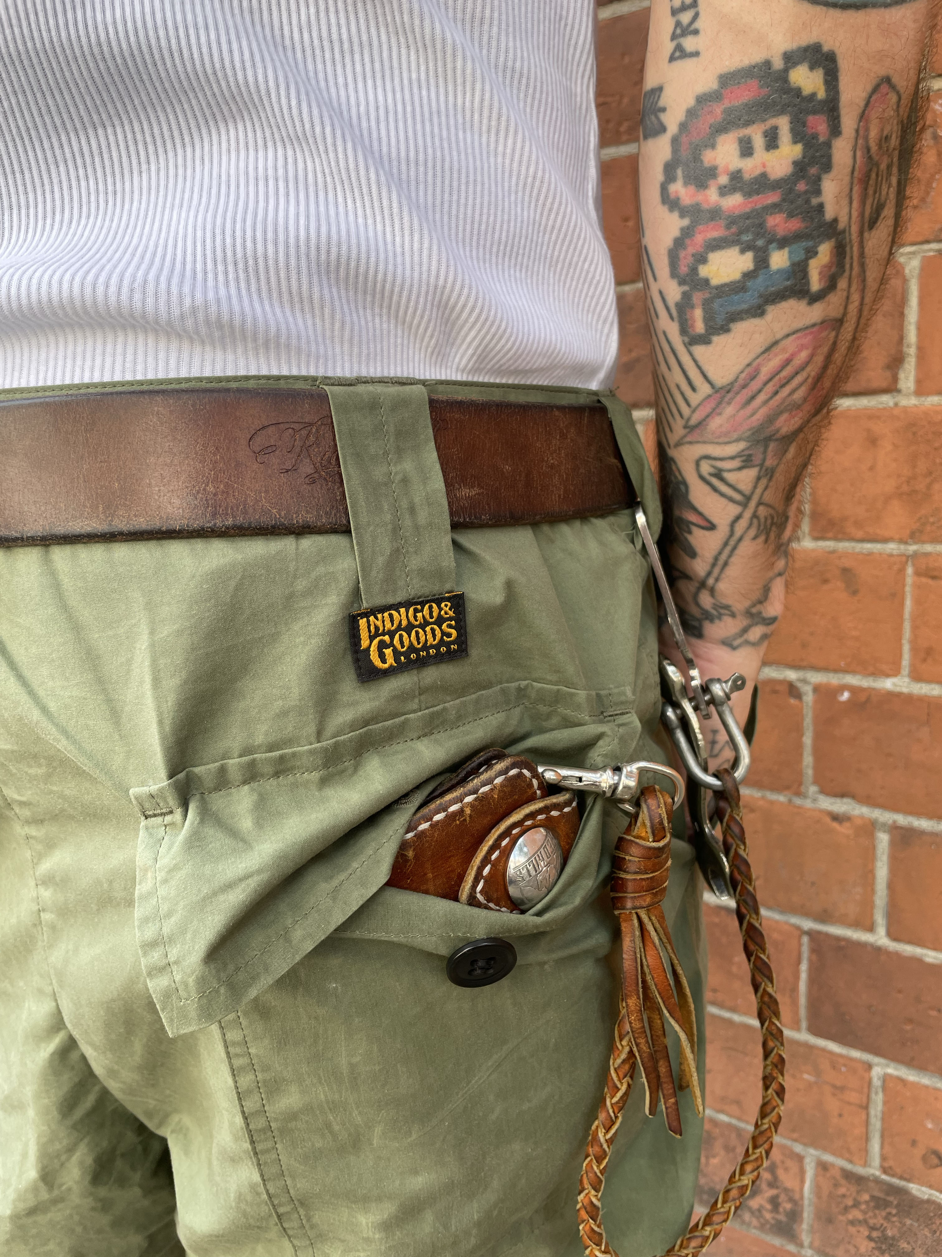 Loose Fatigue - Jungle Green Weathered Cotton