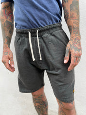 Zip Shorts - Washed Charcoal