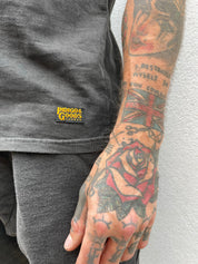 Double Weight Tee - Washed Charcoal