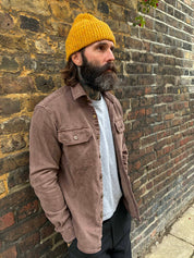 Assault Overshirt- Vintage Dye Machine Brown