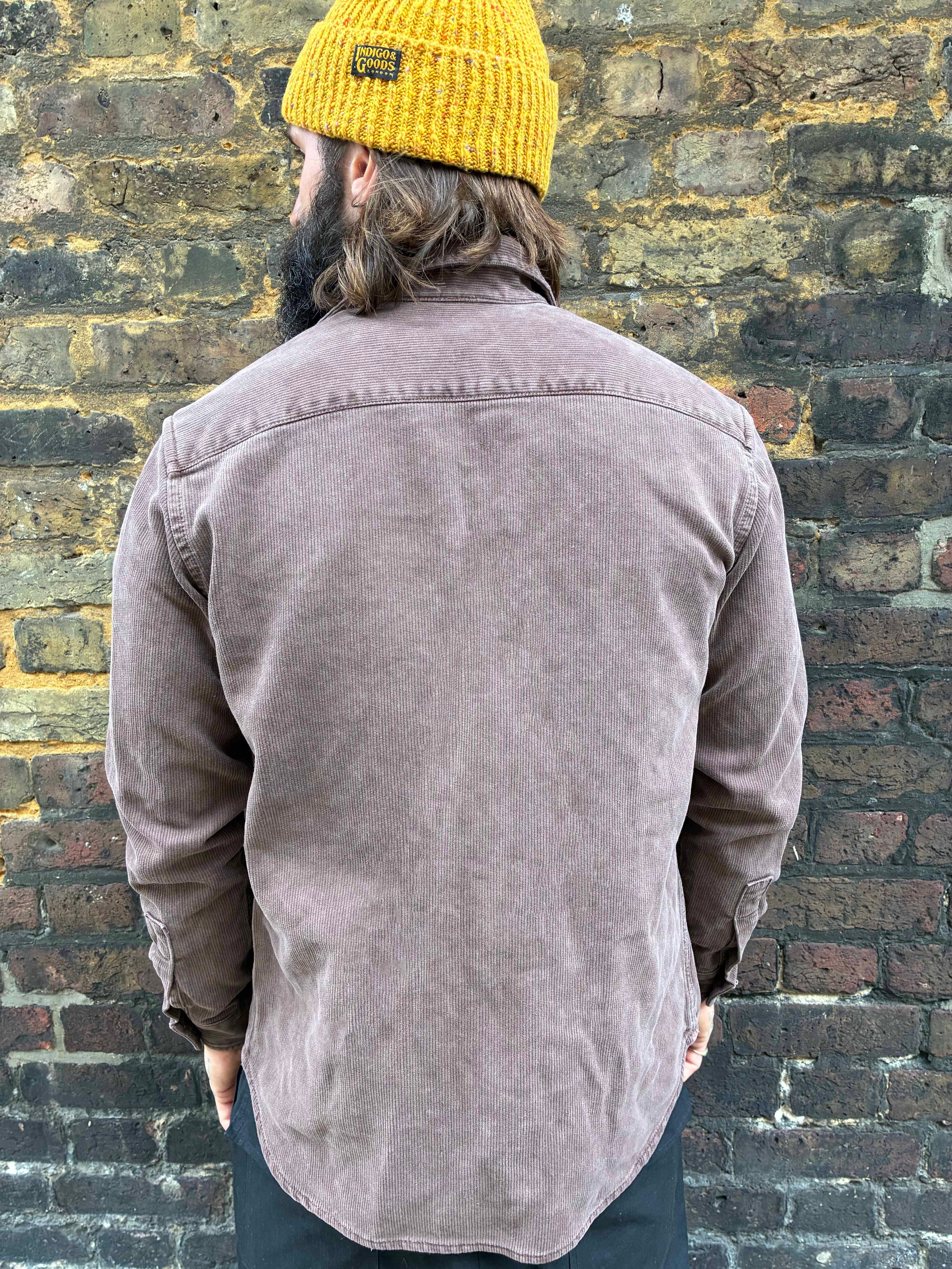 Assault Overshirt- Vintage Dye Machine Brown