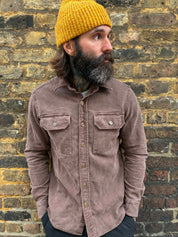 Assault Overshirt- Vintage Dye Machine Brown