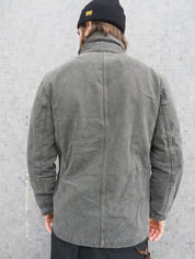English Worker Jacket - BOX FIT - Washed Charcoal