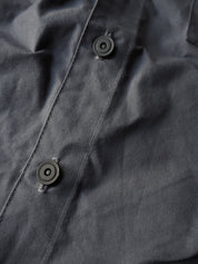 English Terrace Overshirt - HEAVY WEATHERED COTTON - Slate Grey