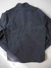 English Terrace Overshirt - HEAVY WEATHERED COTTON - Slate Grey