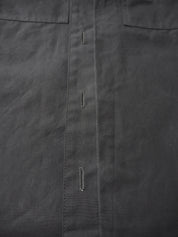 English Terrace Overshirt - HEAVY WEATHERED COTTON - Slate Grey