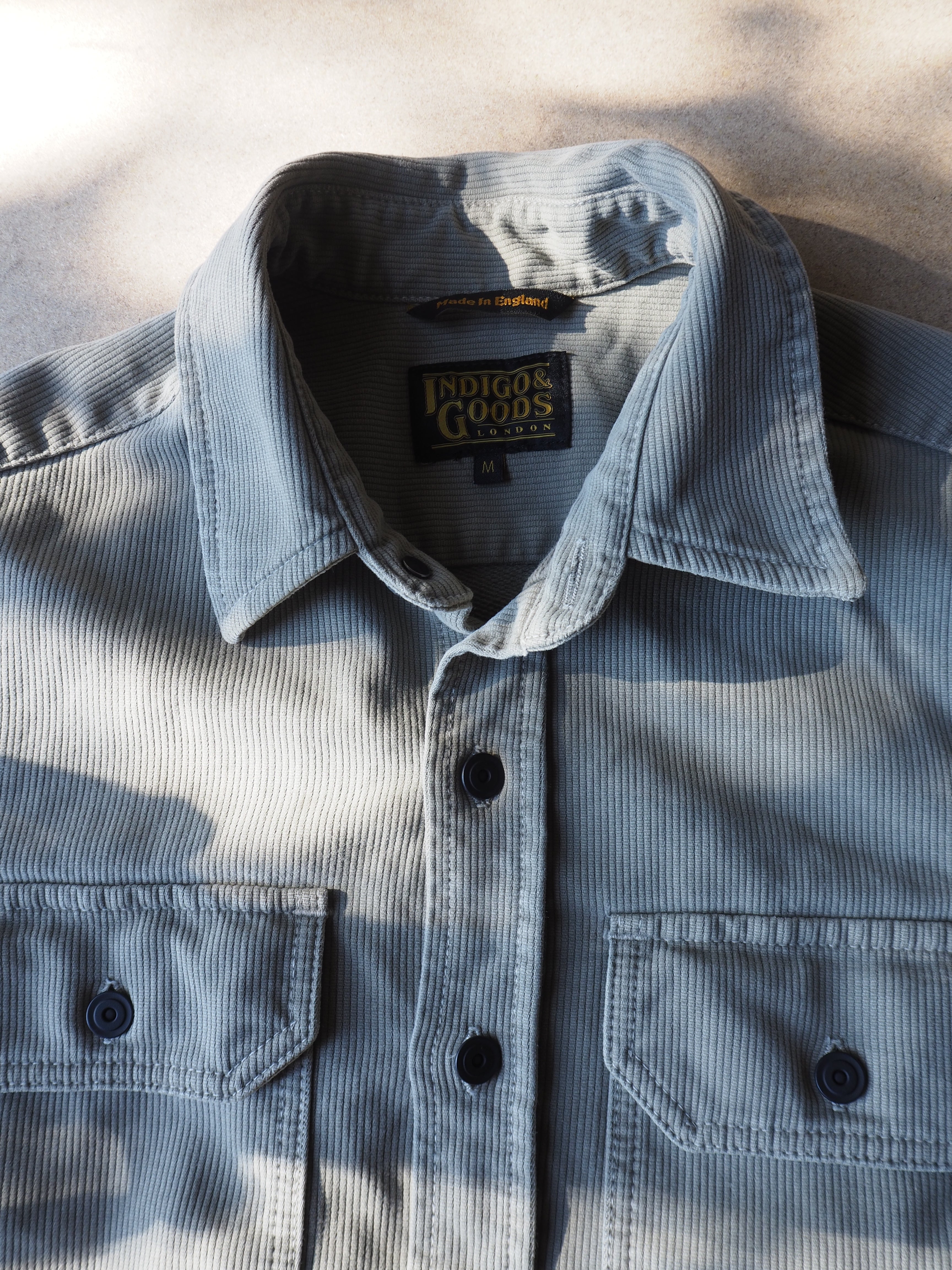 Assault Overshirt- Vintage Dye Putty