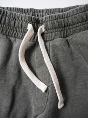 Zip Shorts - Washed Olive