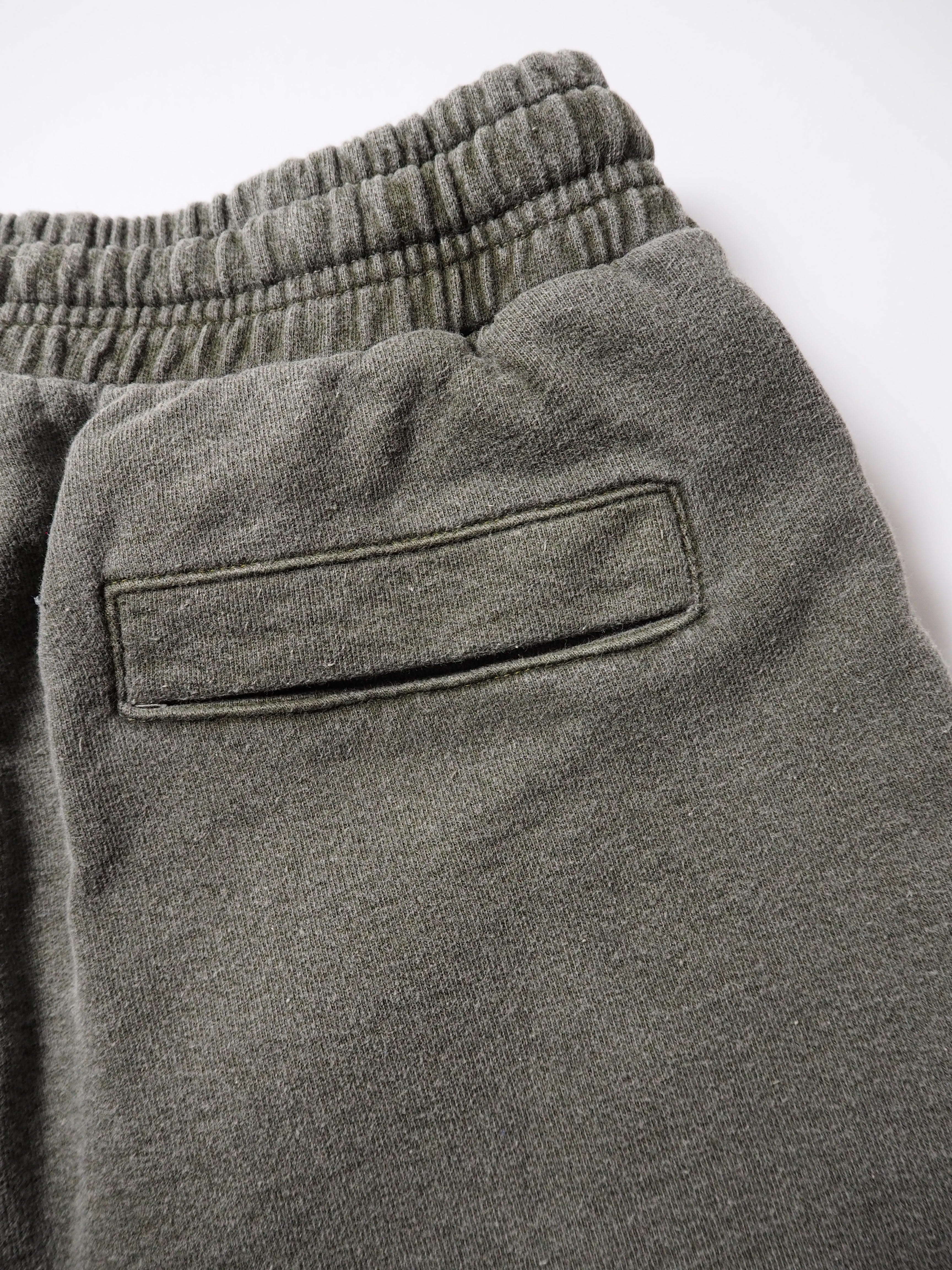 Zip Shorts - Washed Olive