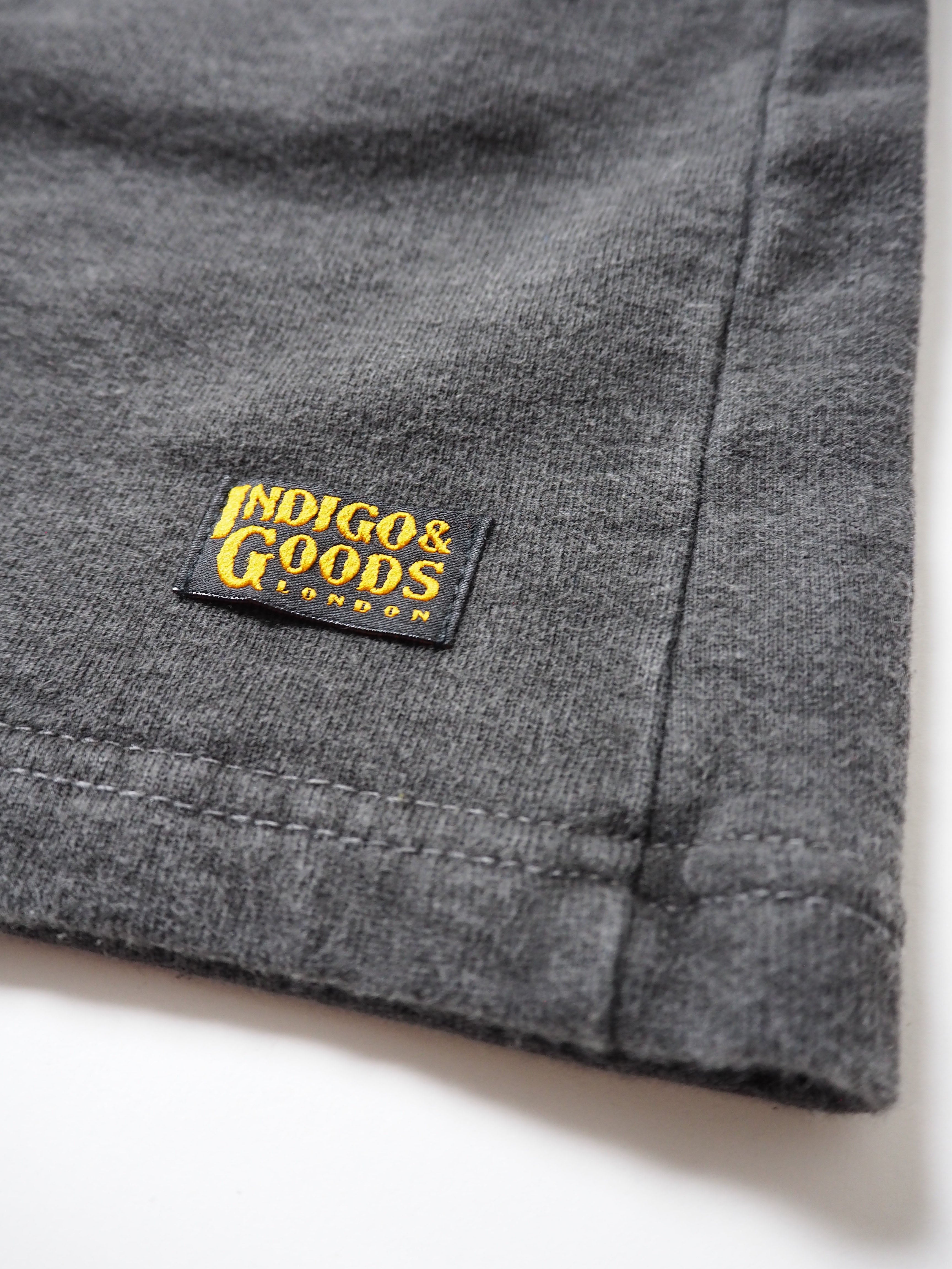 Zip Shorts - Washed Charcoal