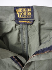 Loose Fatigue - Jungle Green Weathered Cotton