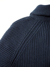Shawl Collar Cardigan - Navy