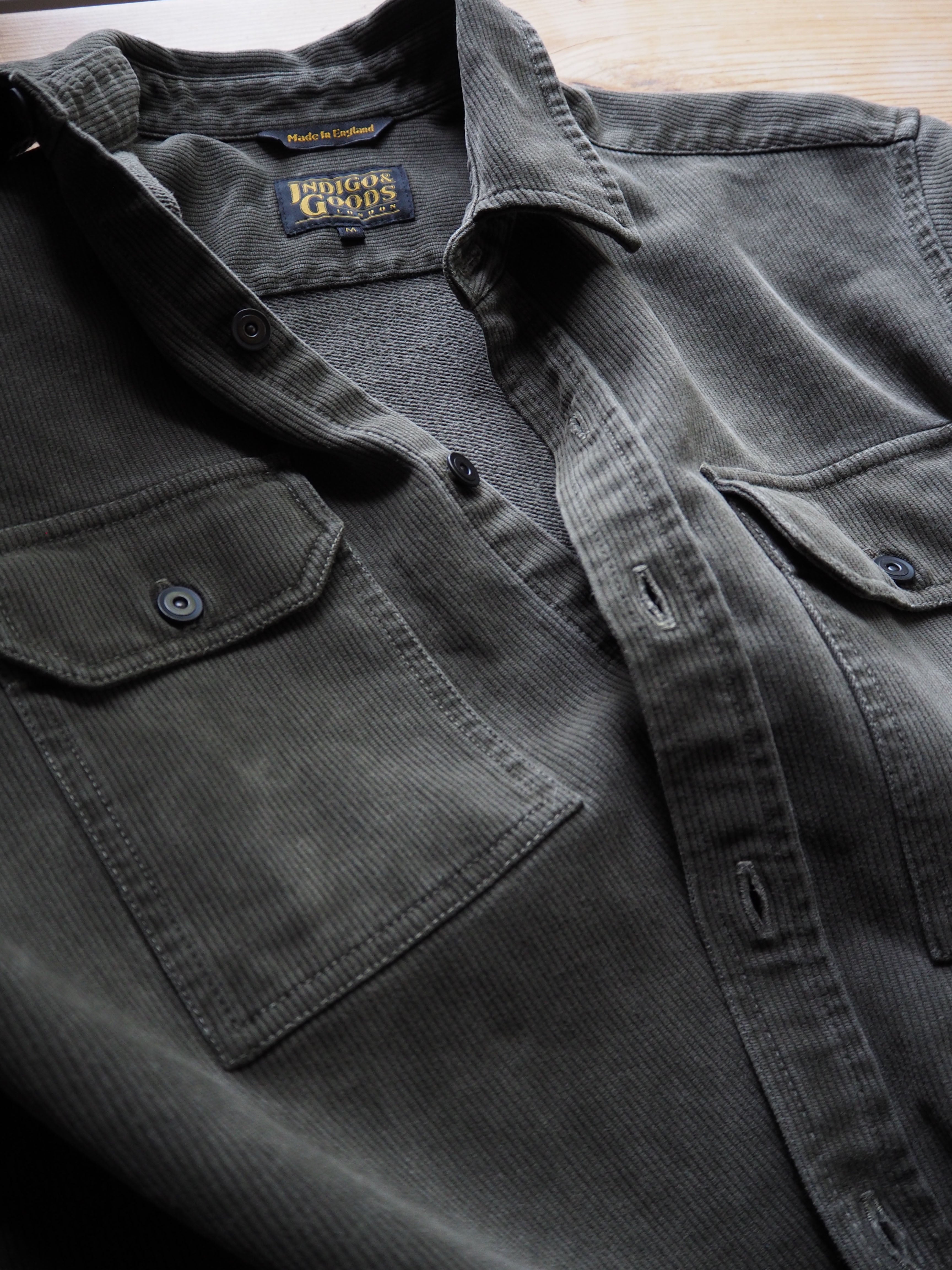 Assault Overshirt- Vintage Dye Olive
