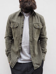 Assault Overshirt- Vintage Dye Olive