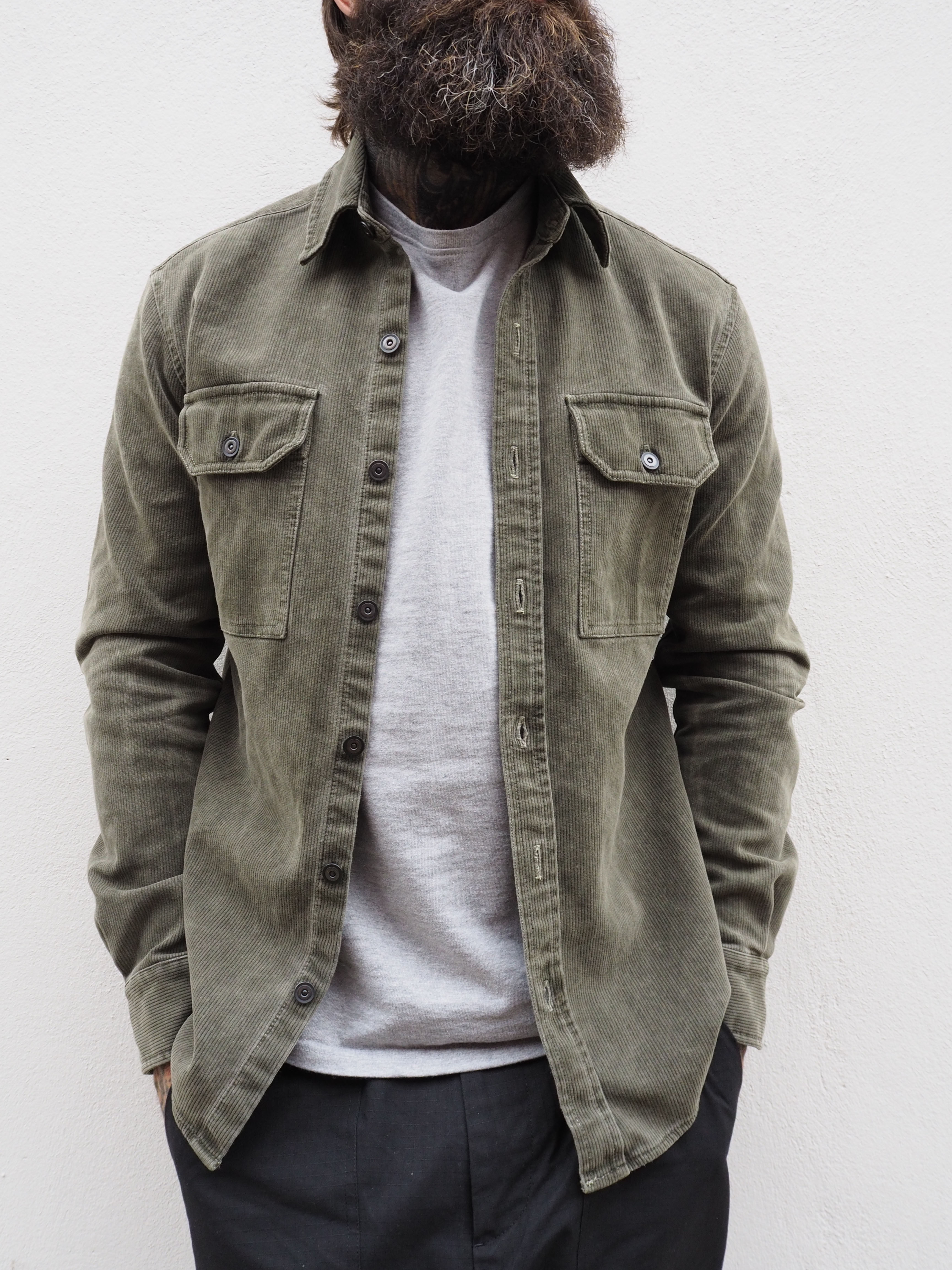 Assault Overshirt- Vintage Dye Olive
