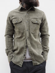 Assault Overshirt- Vintage Dye Olive