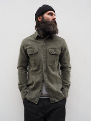 Assault Overshirt- Vintage Dye Olive