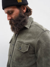Assault Overshirt- Vintage Dye Olive