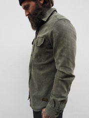 Assault Overshirt- Vintage Dye Olive