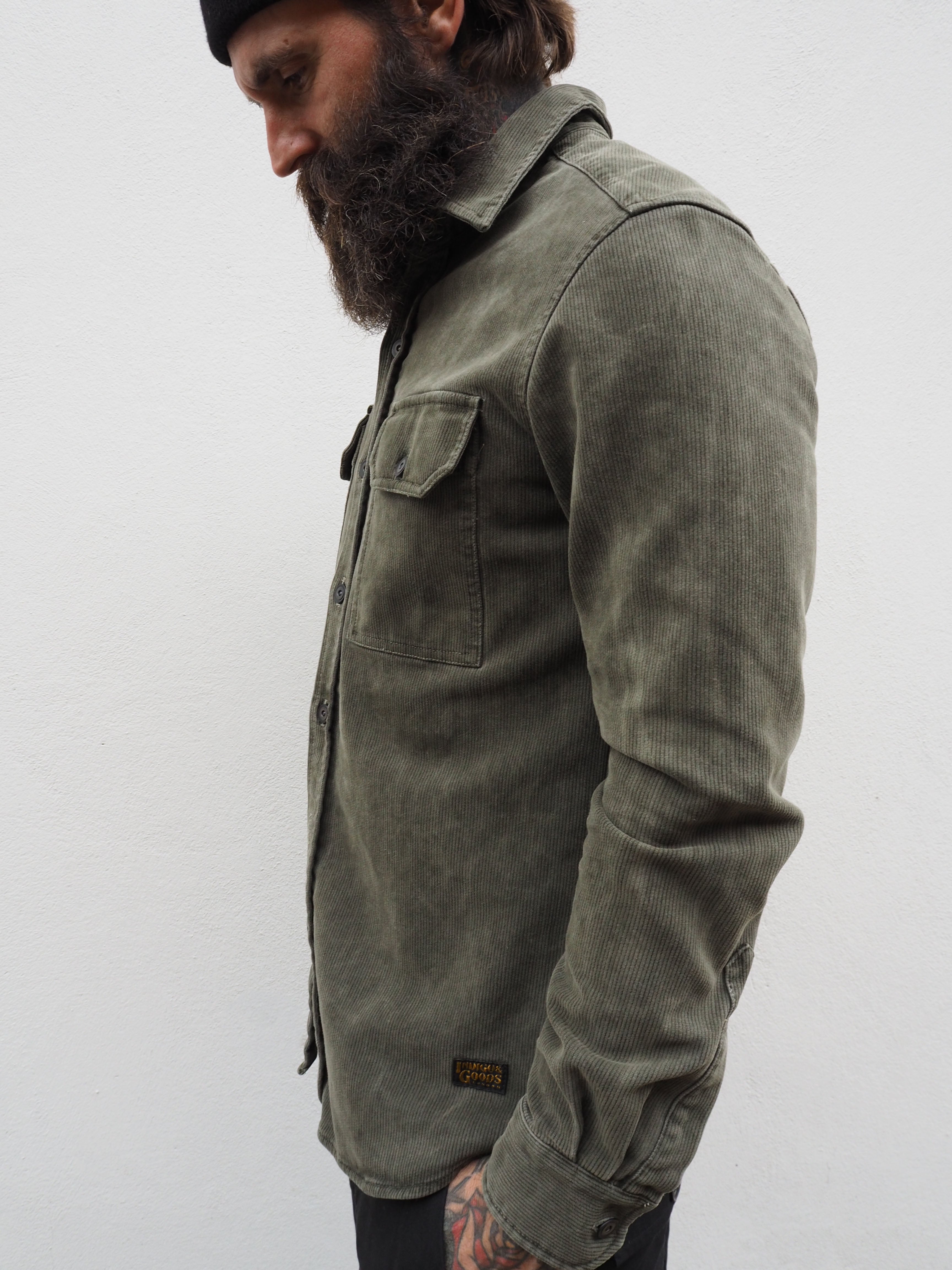 Assault Overshirt- Vintage Dye Olive