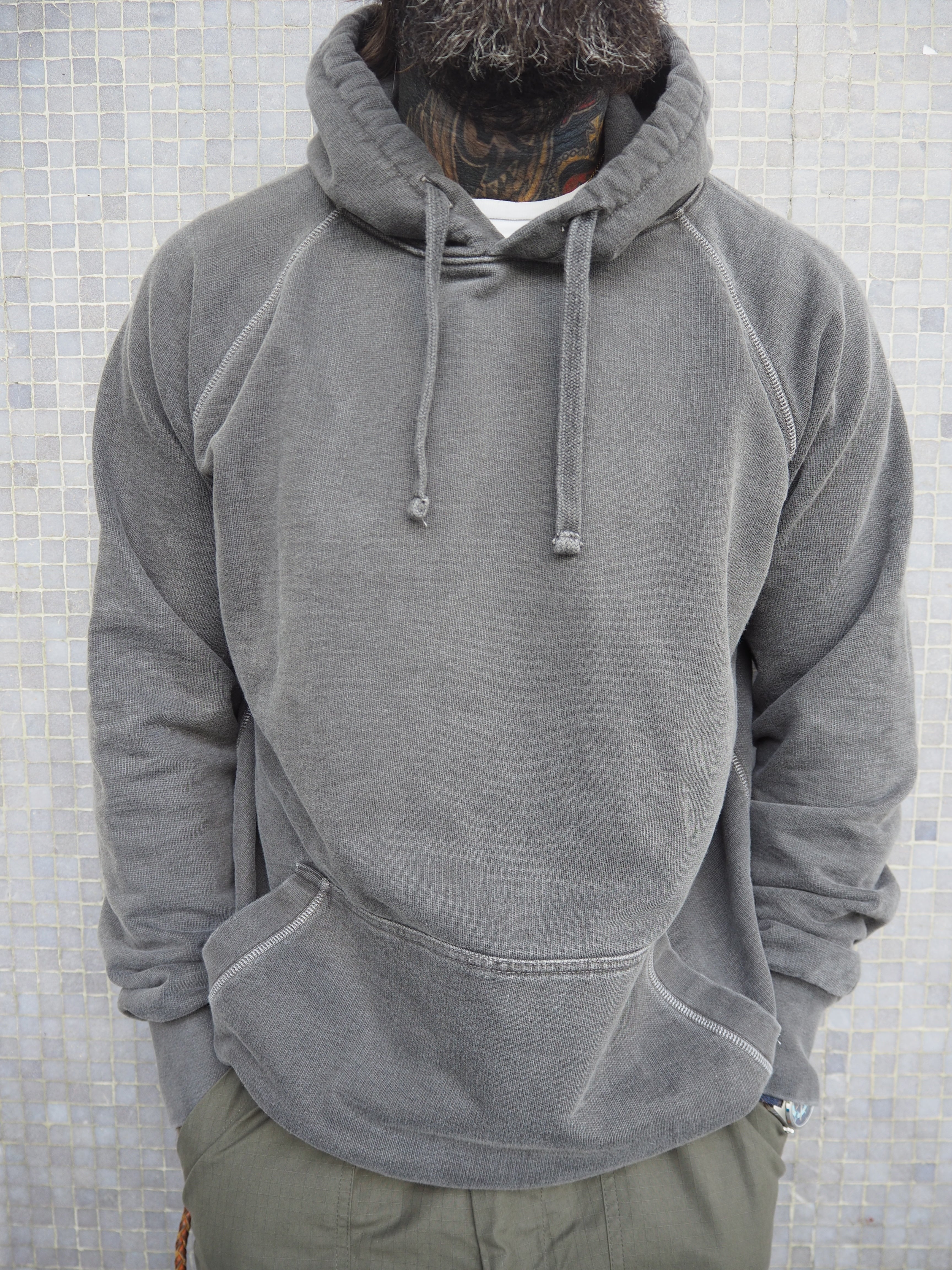 English Hoody - Washed Charcoal