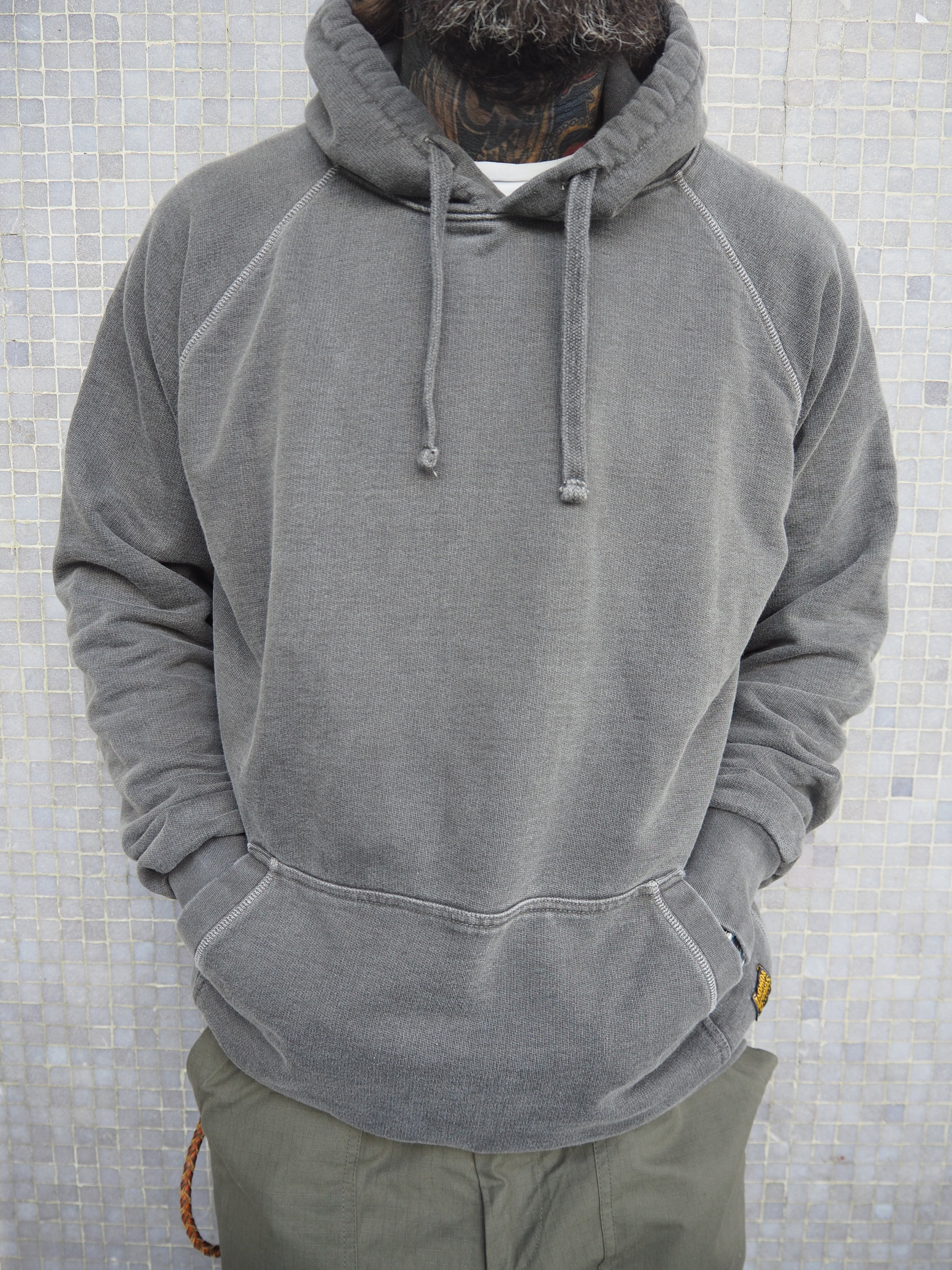 English Hoody - Washed Charcoal