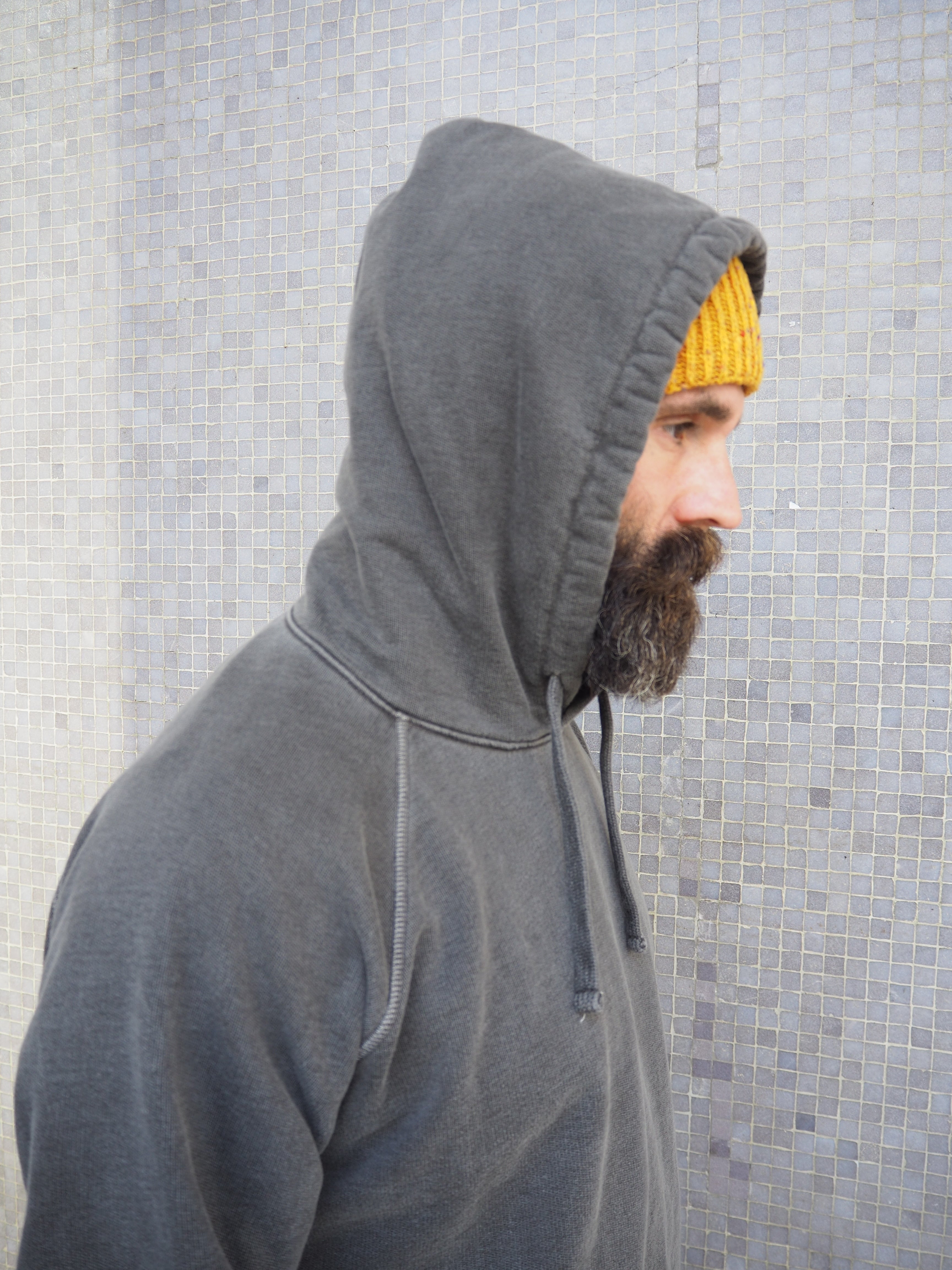 English Hoody - Washed Charcoal