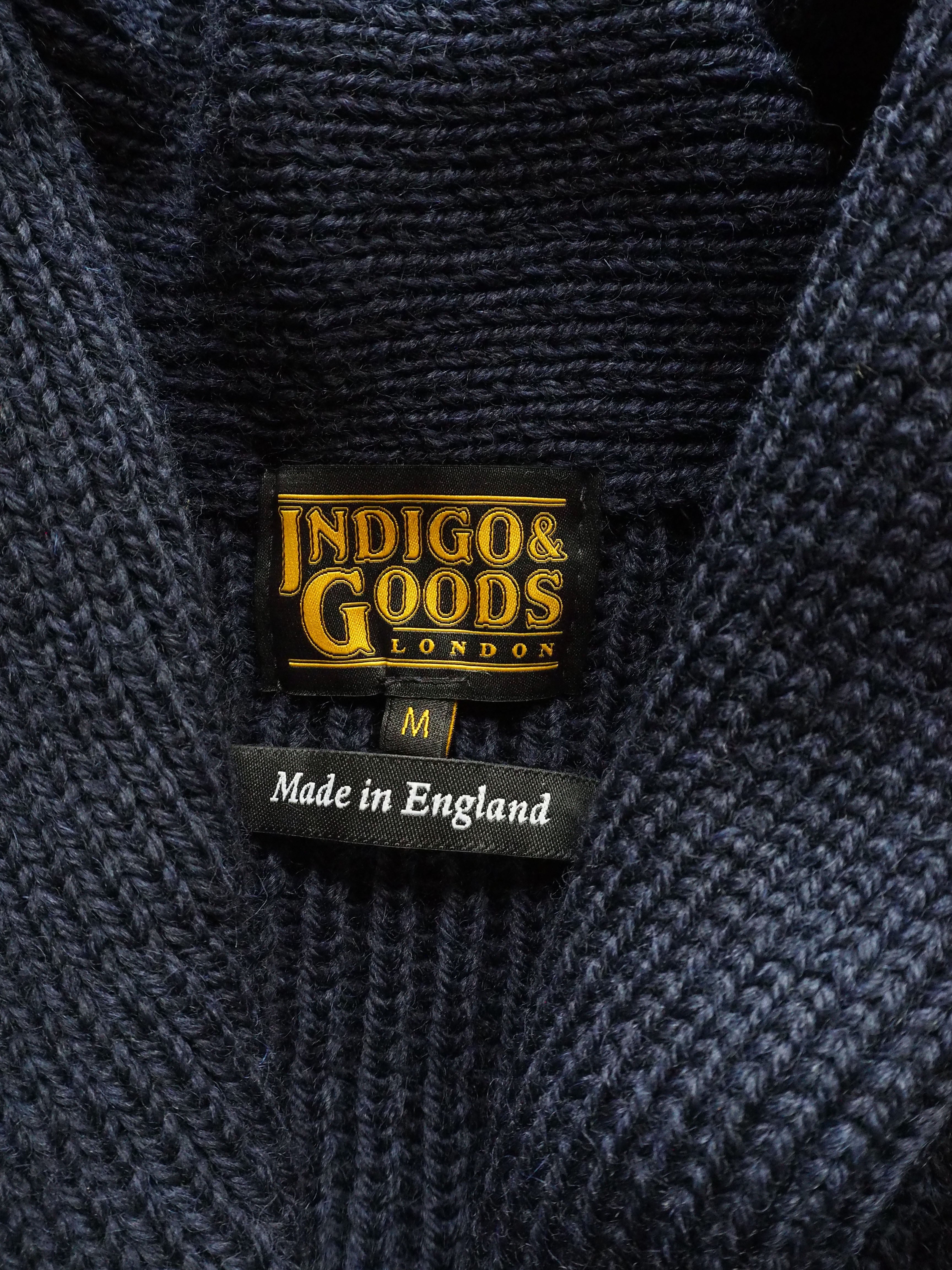 Shawl Collar Cardigan - Navy